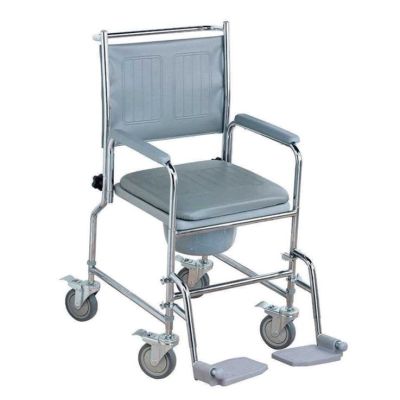 Adjustable Wheeled Commode