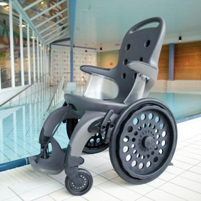 EasyRoller Metal Free Portering Wheelchair