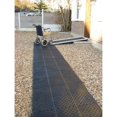 Rollout Trackway Wheelchair Path