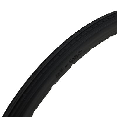 Greentyre 24 X 1 3/8 Black Solid Wheelchair Tyre