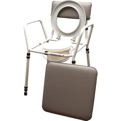 Essex Height Adjustable Commode Chair (Flat Pack)