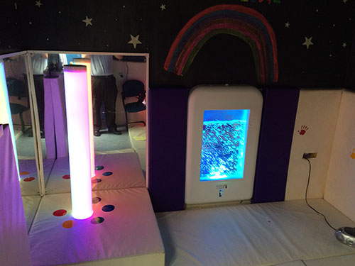 Multi sensory room in Belfast and Northern Ireland from John Preston Healthcare Lisburn Tel 028 92 67 70 77