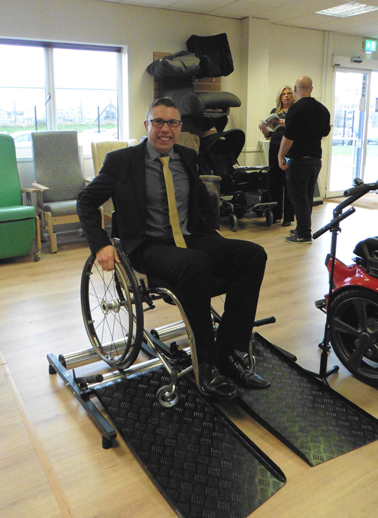 wheelchair treadmill