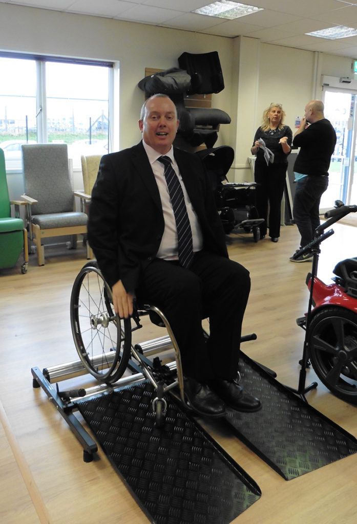 wheelchair treadmill