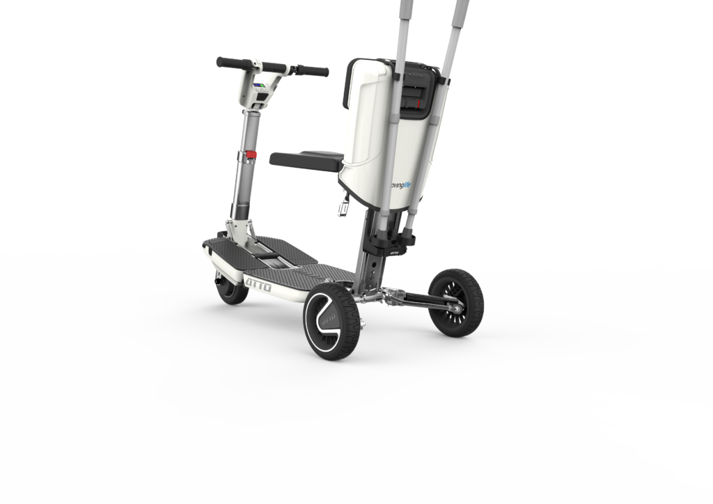 Crutch holders for Atto scooter