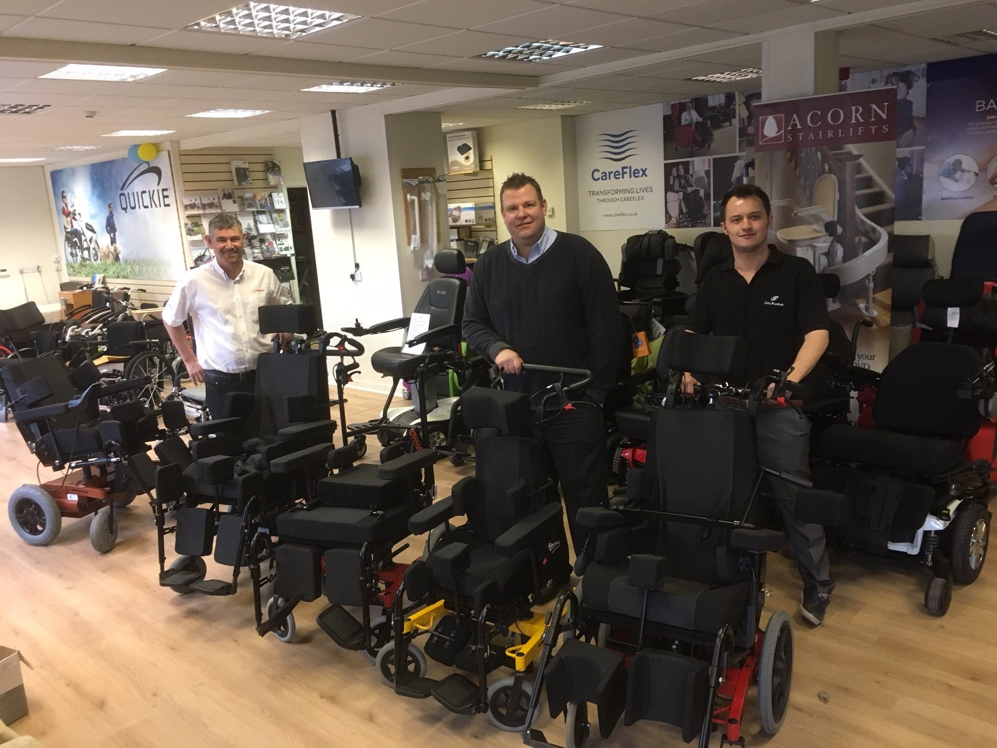 Tilt in Space wheelchairs, Northern Ireland - New range from Qimova