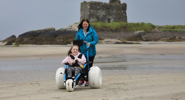 folating-beach-wheelchair-northern-ireland