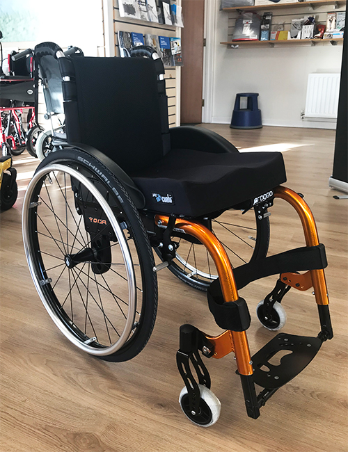 Progeo Yoga lightweight folding wheelchair - 25% OFF RRP