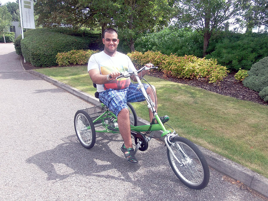 Tomcat Silver Bullet special needs Trike in Scotland