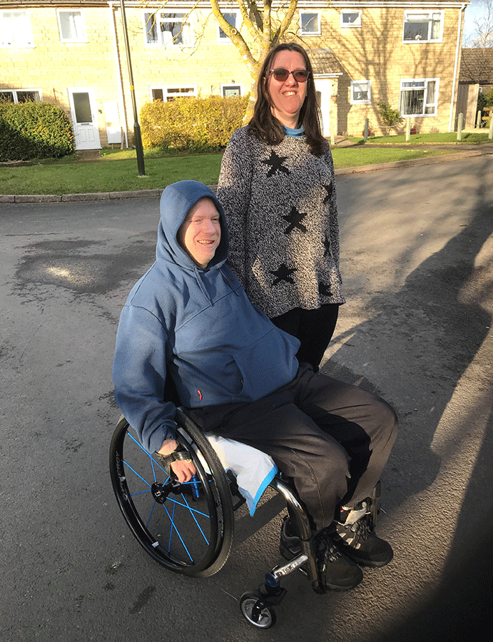 TiLite ZRA Wheelchair & SmartDrive Attachment - Happy customer Will Fenton