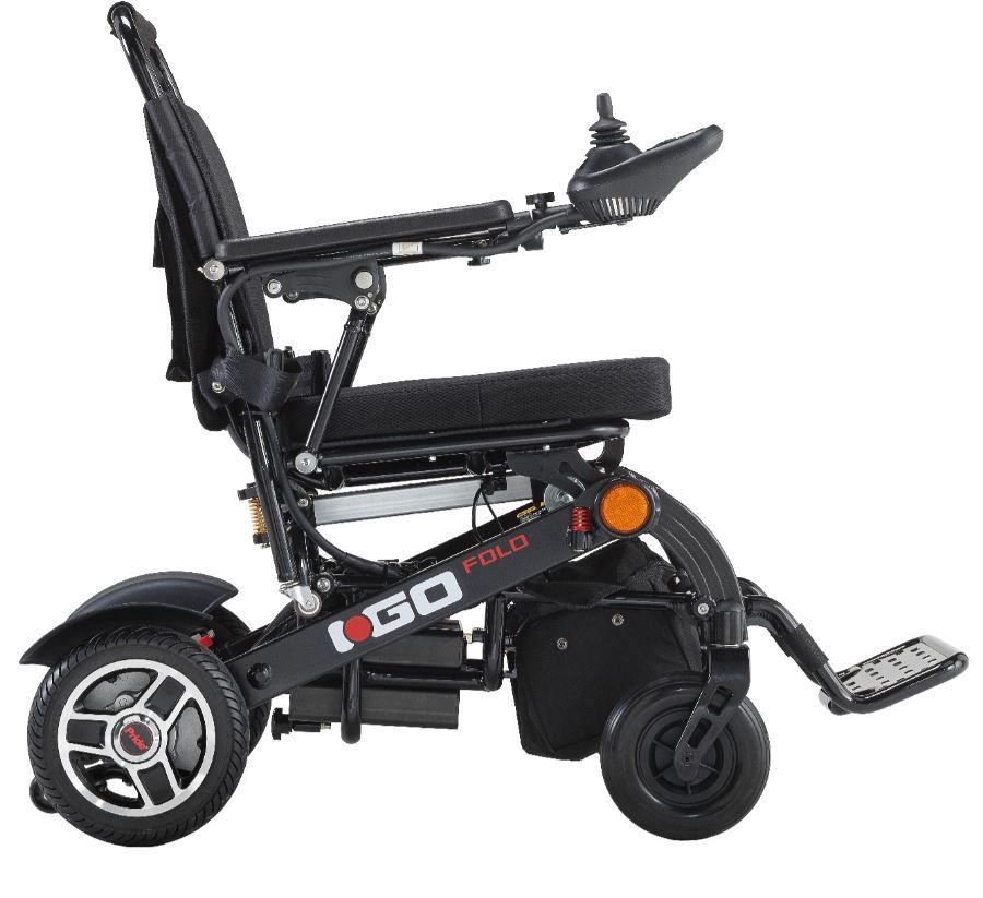 iGo Fold Review - find out about this lightweight automatic folding electric wheelchair