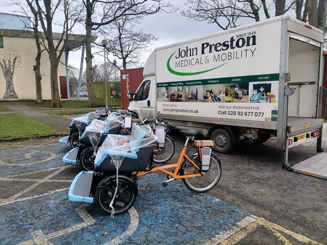 Van Raam cycles and Tomcat trikes handover to Causeway Coast & Glens Council