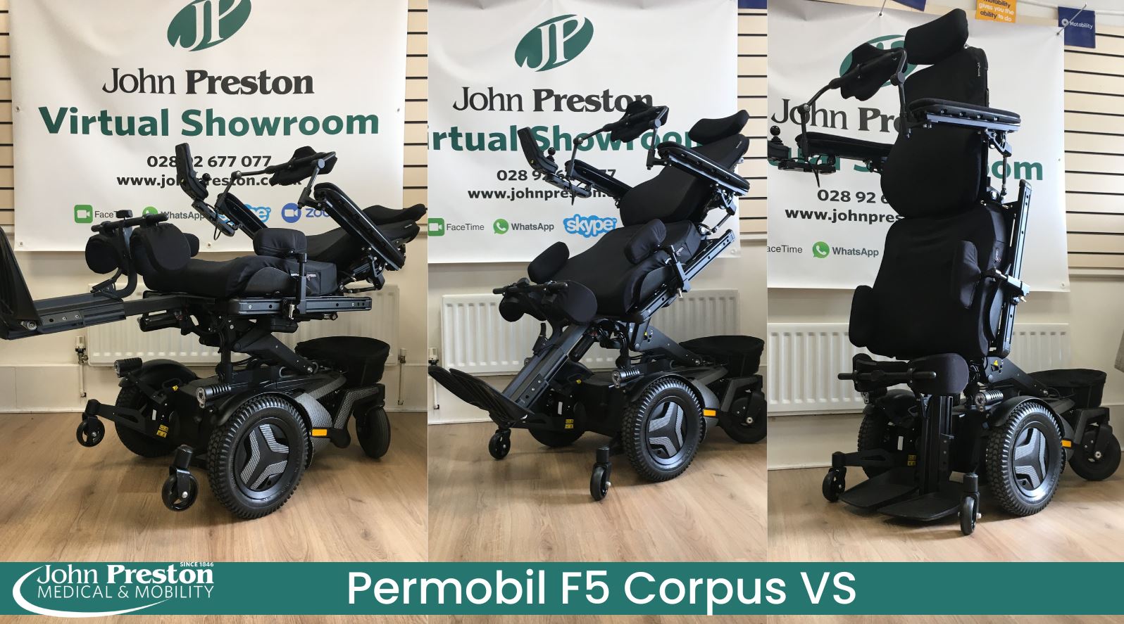 Permobil F5 Corpus VS Standing Wheelchair