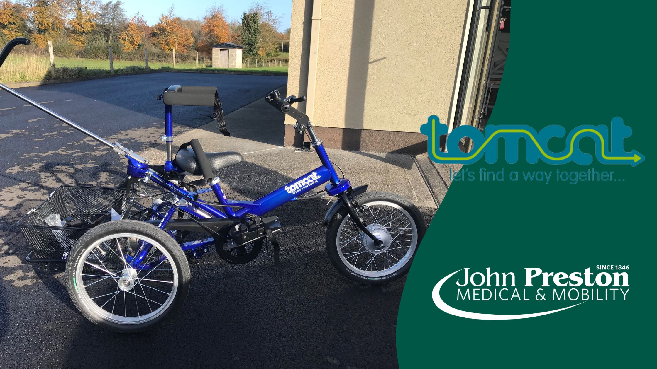 Tomcat Custom Made Special Need Trikes